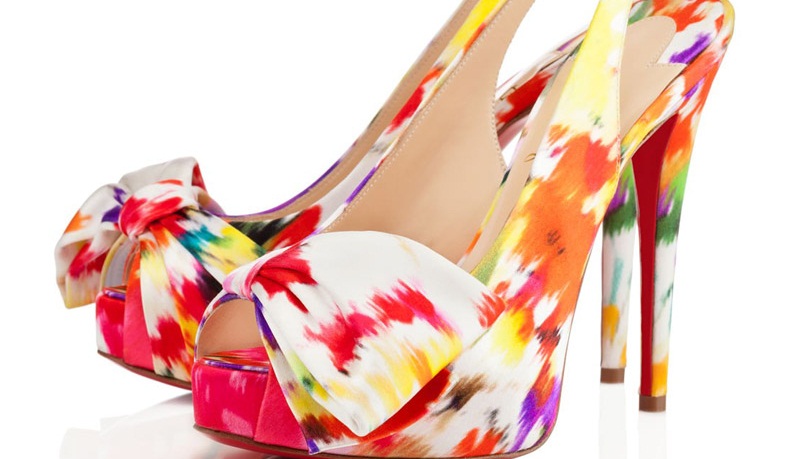 کفش پاشنه بلند دخترانه در رنگ های متنوع